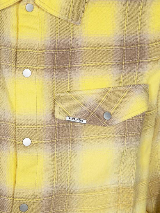 26SS 리프레젠트 셔츠 MLM100474 34 GIALLO - REPRESENT