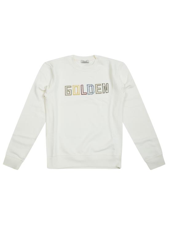 26SS [키즈] 골든구스 티셔츠 GKP02214 P002455 115 HERITAGE WHITE 11560 BIANCO