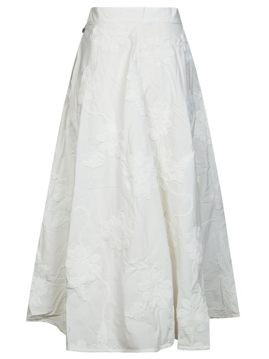 26SS 로테이트 미디 스커트 115557 400 BIANCO - ROTATE