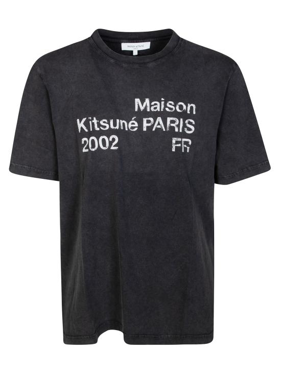 26SS 메종키츠네 반팔 티셔츠 PM00124KJ7036 0519 NERO