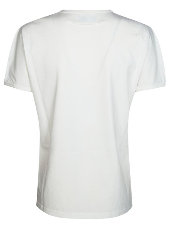 26SS MM6 메종마르지엘라 반팔 티셔츠 S62GD0212M20108 101 BIANCO - MM6 MAISON MARGIELA