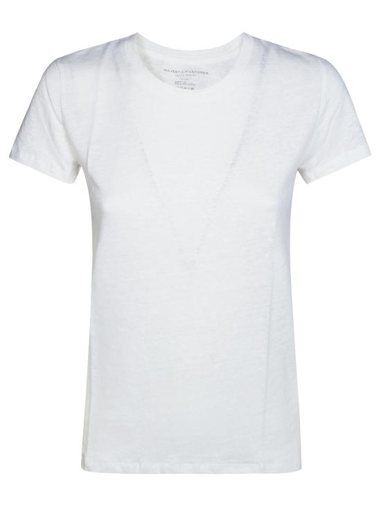 26SS 마제스틱필라쳐 반팔 티셔츠 E26M011FTS162 001 BIANCO