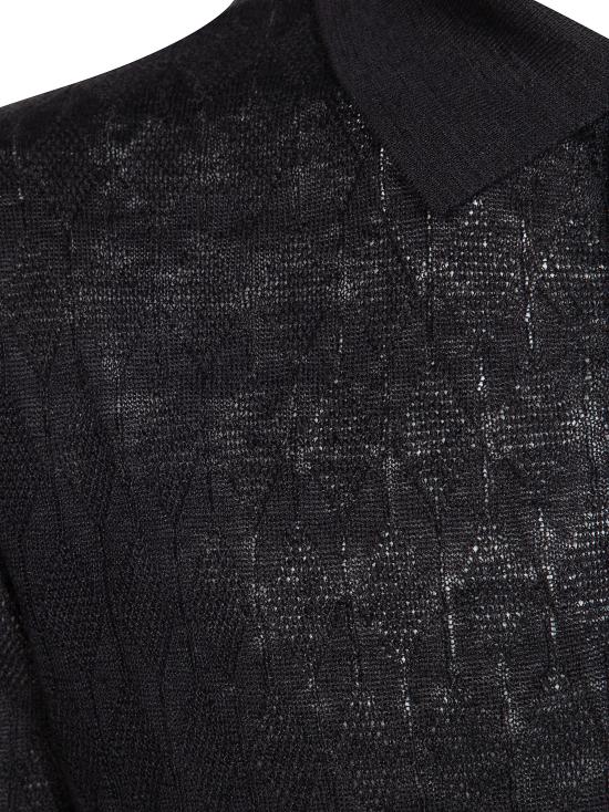 26SS 다니엘피에솔리 폴로 티셔츠 3085 13 NERO - DANIELE FIESOLI