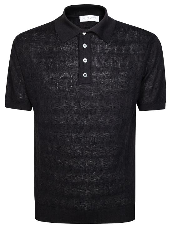 26SS 다니엘피에솔리 폴로 티셔츠 3085 13 NERO