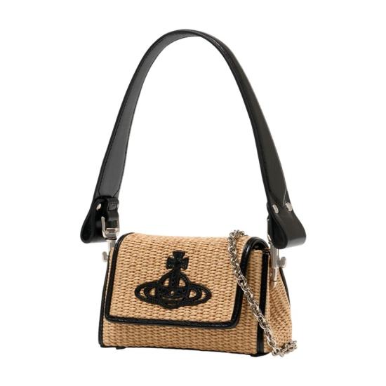 26SS 비비안웨스트우드 숄더백 46030010W W01D0 B402 beige - VIVIENNE WESTWOOD
