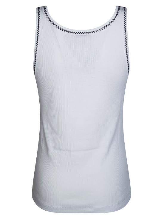 26SS 핑코 민소매 티셔츠 106816A3AL ZZ1 BIANCO - PINKO