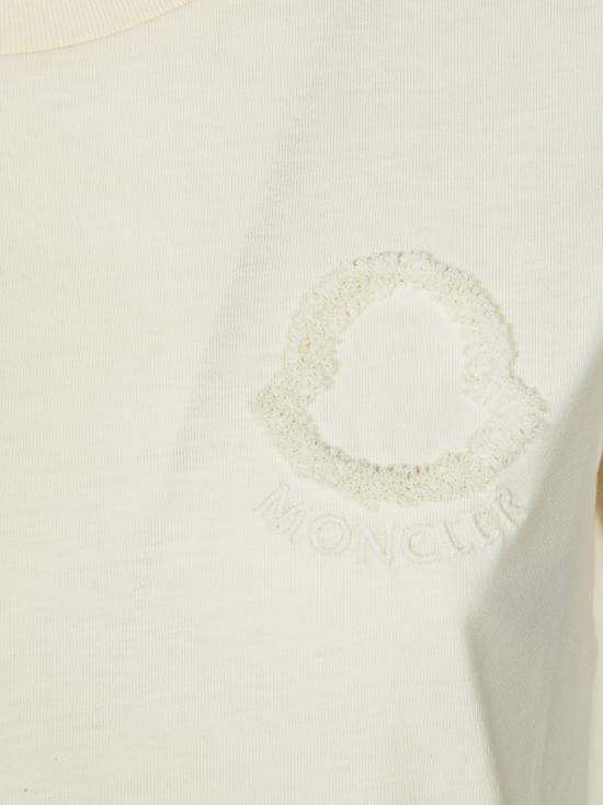 26SS 몽클레어 반팔 티셔츠 L10938C0006189AUO 034 BIANCO - MONCLER