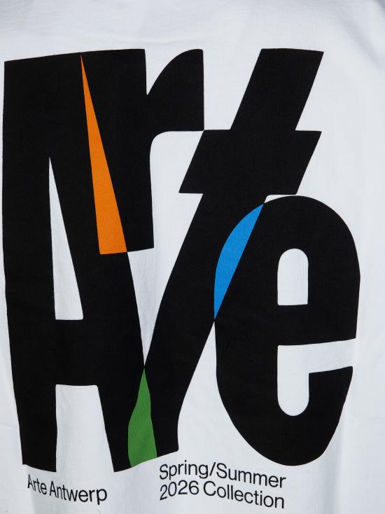 26SS 아르떼 앤트워프 반팔 티셔츠 SS26141T 100 BIANCO - ARTE ANTWERP