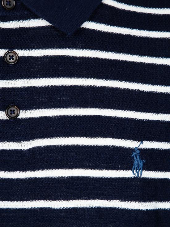 26SS 폴로 랄프로렌 폴로 티셔츠 710B13894002 BRIGHTNAVYCMBO BLU - POLO RALPH LAUREN