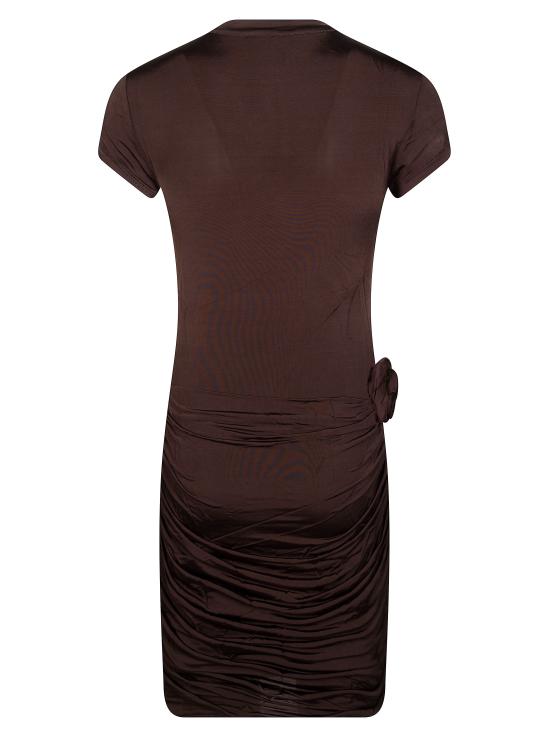 26SS 로테이트 미디 원피스 115941 2910 MARRONE - ROTATE