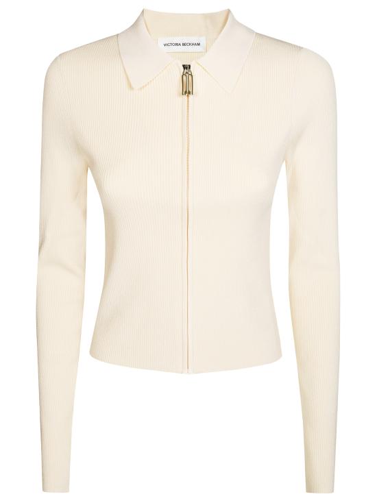 26SS 빅토리아 베컴 폴로 티셔츠 1226KTP007268A 7173 BEIGE