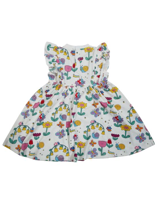 26SS [키즈] 스텔라 맥카트니 원피스 TY1011Z3574 101MC BIANCO - STELLA MCCARTNEY