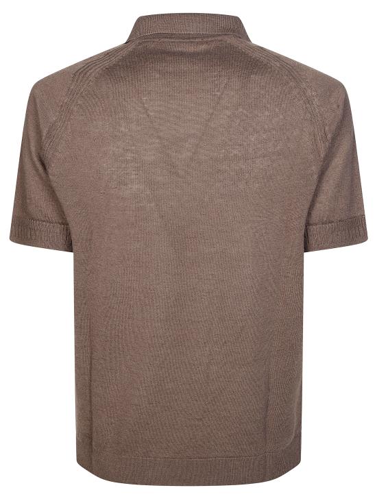 26SS 다니엘피에솔리 폴로 티셔츠 4092 33 MARRONE - DANIELE FIESOLI