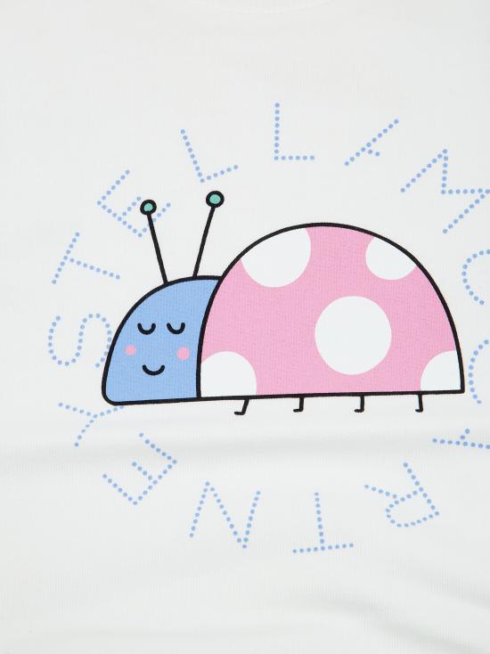 26SS [키즈] 스텔라 맥카트니 티셔츠 TY4010Z0499 101 BIANCO - STELLA MCCARTNEY