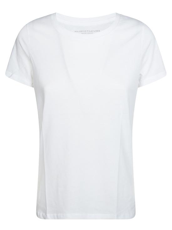 26SS 마제스틱필라쳐 반팔 티셔츠 E26M537FTS284 001 BIANCO