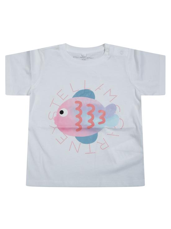 26SS [키즈] 스텔라 맥카트니 티셔츠 TY8061Z0434 100 BIANCO