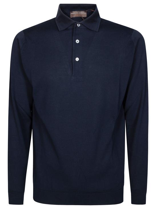 26SS 필리포 드 로렌티스 폴로 티셔츠 PL1MLPARBCR14R 890 BLU