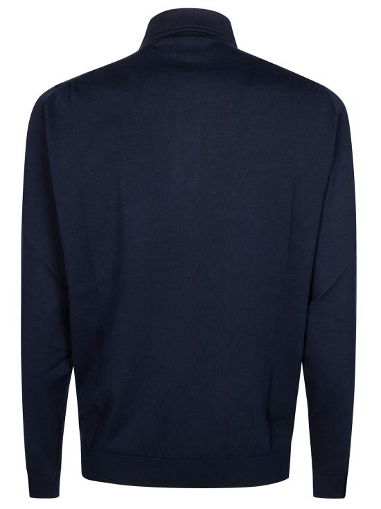 26SS 필리포 드 로렌티스 폴로 티셔츠 PL1MLPARBCR14R 890 BLU - FILIPPO DE LAURENTIIS