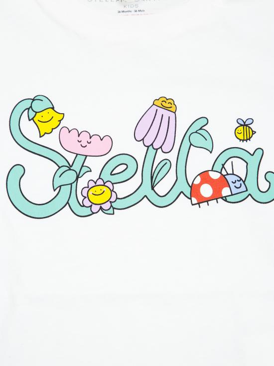 26SS [키즈] 스텔라 맥카트니 티셔츠 TY8011Z0434 101 BIANCO - STELLA MCCARTNEY