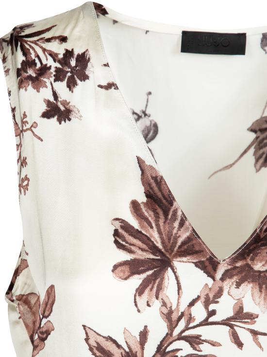 26SS 리우조 민소매 티셔츠 CA6384TS061 P9654 BEIGE - LIU JO