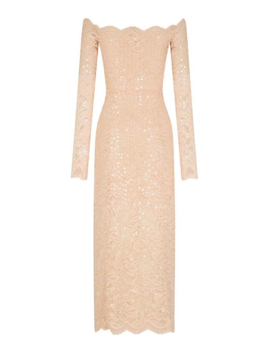 26SS 파코라반 미디 스커트 26PJRO237PA0170P259 Nude Neutrals - PACO RABANNE