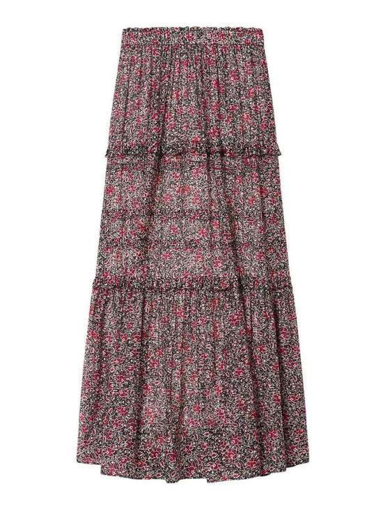 26SS 이자벨마랑에뚜왈 롱 스커트 JU0488FAD1J14E86CY Nude Neutrals