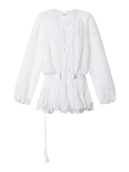 26SS 이자벨마랑에뚜왈 숏팬츠 RO0952FAD1J05E20WH White
