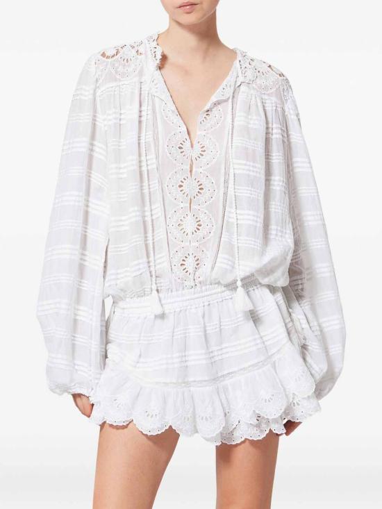 26SS 이자벨마랑에뚜왈 숏팬츠 RO0952FAD1J05E20WH White - ISABEL MARANT ETOILE