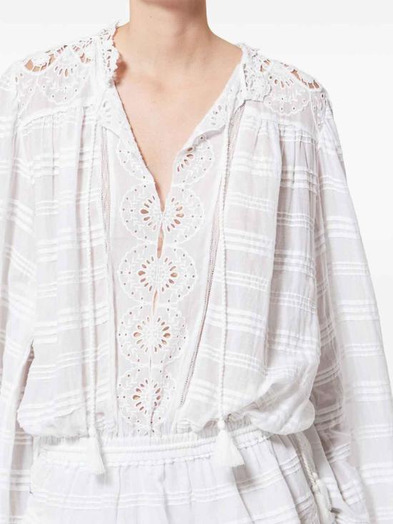 26SS 이자벨마랑에뚜왈 숏팬츠 RO0952FAD1J05E20WH White - ISABEL MARANT ETOILE