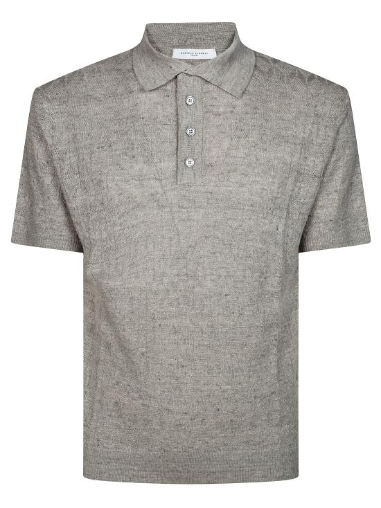 26SS 다니엘피에솔리 폴로 티셔츠 3085 10 GRIGIO