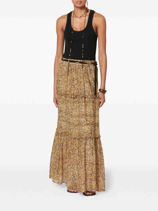 26SS 이자벨마랑에뚜왈 롱 스커트 JU0488FAD1J14E67KI Light Brown - ISABEL MARANT ETOILE