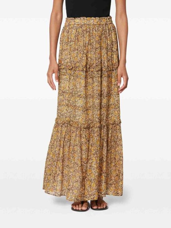 26SS 이자벨마랑에뚜왈 롱 스커트 JU0488FAD1J14E67KI Light Brown - ISABEL MARANT ETOILE