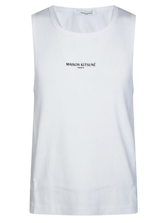 26SS 메종키츠네 반팔 티셔츠 QM00600KA0033 P100 BIANCO