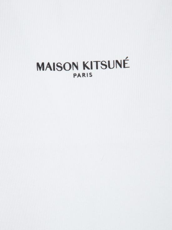 26SS 메종키츠네 반팔 티셔츠 QM00600KA0033 P100 BIANCO - MAISON KITSUNE