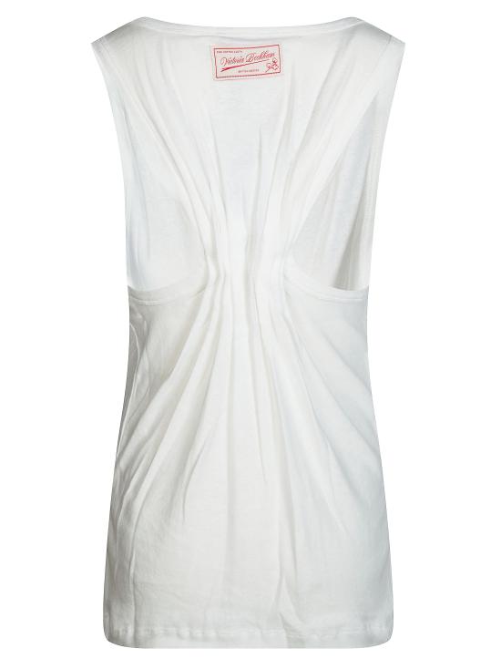 26SS 빅토리아 베컴 민소매 티셔츠 1226JTP007237A BIANCO - VICTORIA BECKHAM