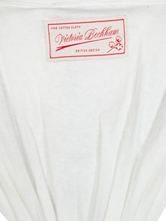 26SS 빅토리아 베컴 민소매 티셔츠 1226JTP007237A BIANCO - VICTORIA BECKHAM