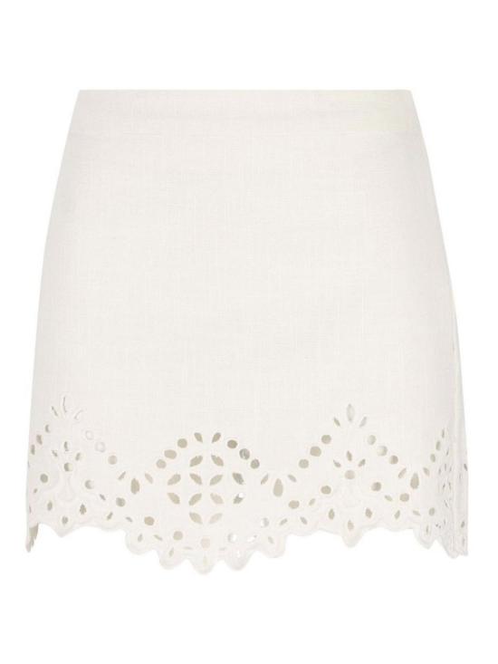 26SS 이자벨마랑에뚜왈 숏 원피스 JU0466FAD1J04E20WH White