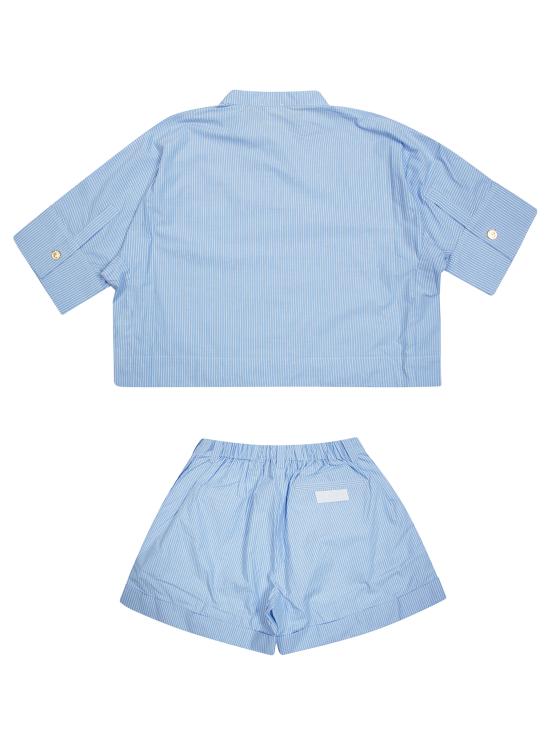 26SS [키즈] 지방시 캐주얼 세트 H31131 V71 AZZURRO - GIVENCHY