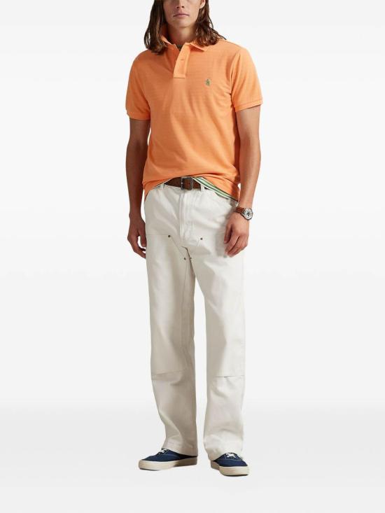 26SS 폴로 랄프로렌 폴로 티셔츠 710681E16 Orange - POLO RALPH LAUREN