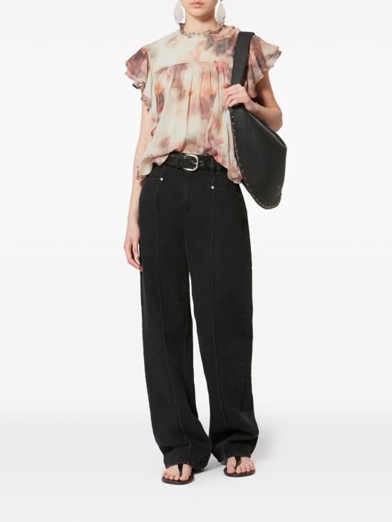 26SS 이자벨마랑에뚜왈 민소매 티셔츠 HT0816FCD1J13E90BE Beige - ISABEL MARANT ETOILE