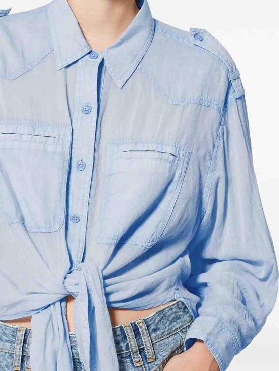 26SS 이자벨마랑에뚜왈 셔츠 CH0304FAD1I05E30LU Light Blue - ISABEL MARANT ETOILE