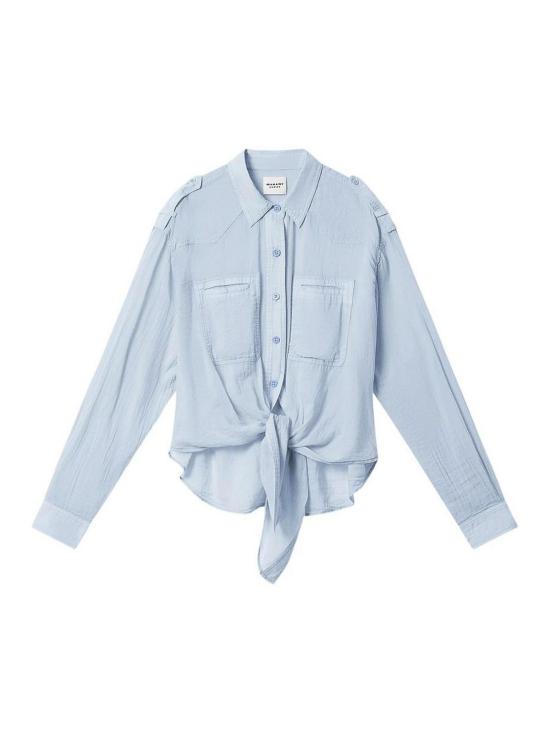 26SS 이자벨마랑에뚜왈 셔츠 CH0304FAD1I05E30LU Light Blue