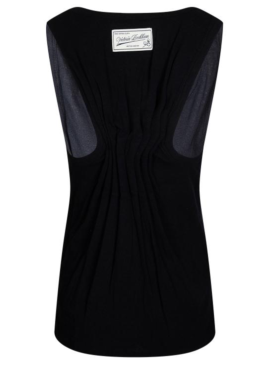 26SS 빅토리아 베컴 민소매 티셔츠 1226JTP007237A NERO - VICTORIA BECKHAM