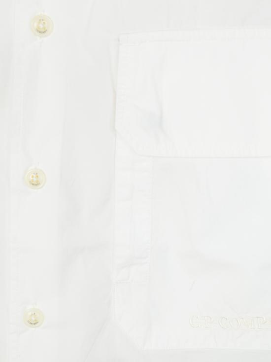 26SS 씨피 컴퍼니 반팔 셔츠 20CMSH231A005328G 103 BIANCO - C.P. COMPANY