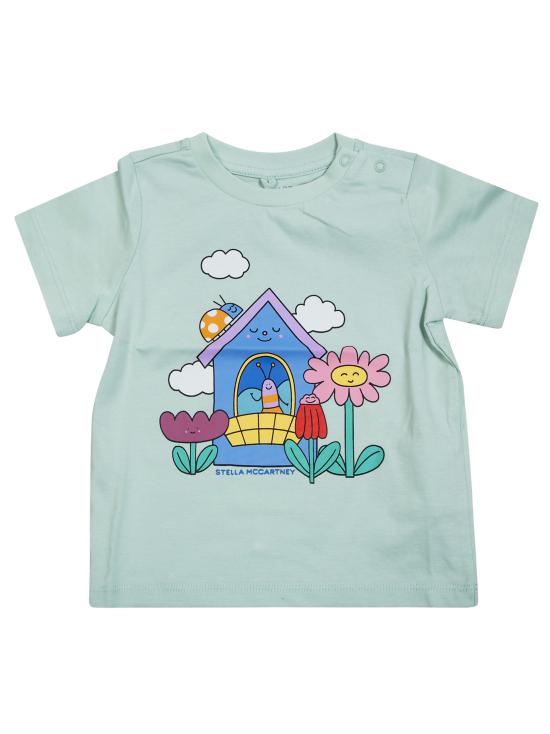 26SS [키즈] 스텔라 맥카트니 티셔츠 TY8031Z0434 754 VERDE