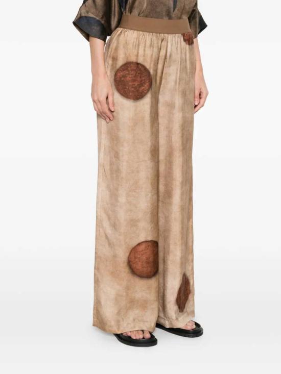 26SS 우마 왕 스트레이트 팬츠 UW3021 UW506 NUDE BROWN - UMA WANG