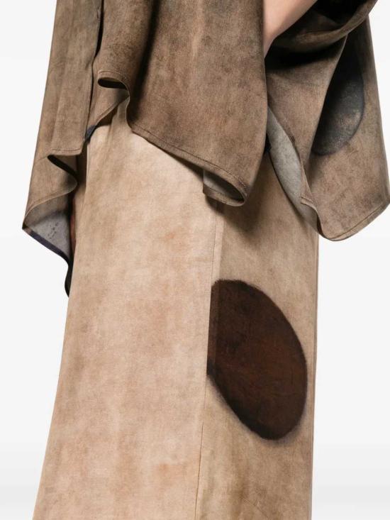 26SS 우마 왕 스트레이트 팬츠 UW3021 UW506 NUDE BROWN - UMA WANG