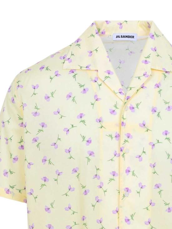 26SS 질샌더 긴팔 셔츠 J21DL0268J45353 744 PASTEL YELLOW - JIL SANDER