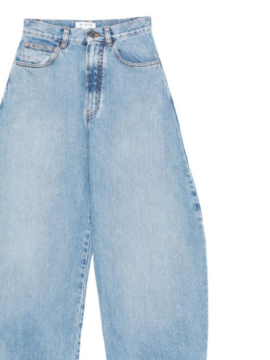 26SS 알라이아 데님 팬츠 AA9P0176D015C A21 Cloudy blue - ALAIA