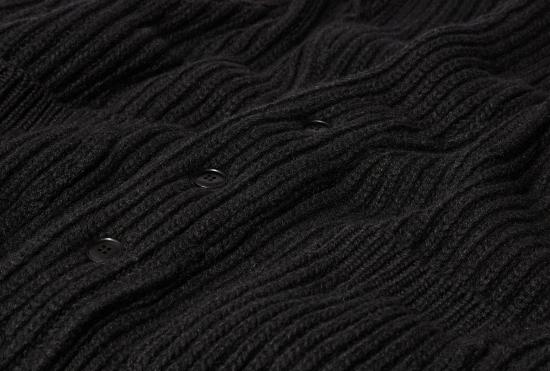 26SS 코모리 자켓 캐시미어 와시 숄 칼라 니트 재킷 C03-06017 블랙 - COMOLI